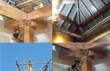 Repairing Dalada Maligawa "Dathu Mandiraya" Roof-2022